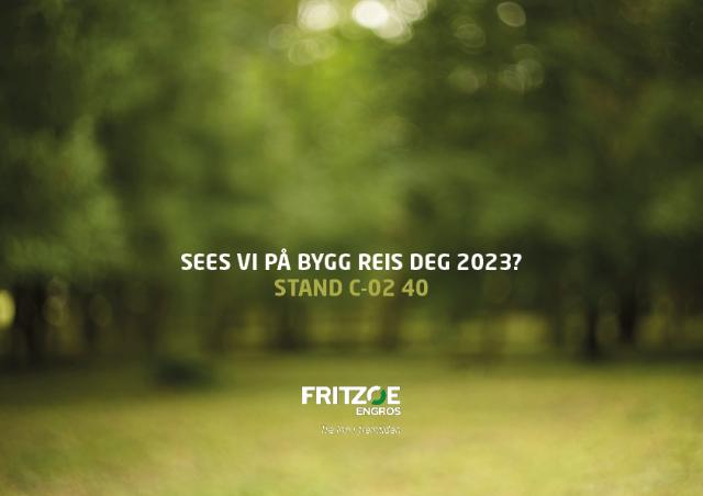 Fritzøe Engros deltar på Bygg Reis Deg 2023